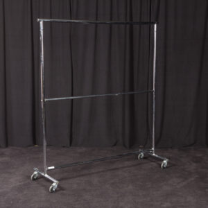 Double Rolling Garment Rack