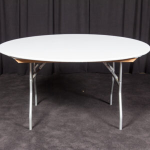 Undraped with Vinyl Top - Round