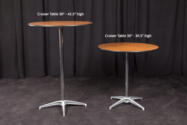 Cruiser Table - OPS Event Rentals Inc