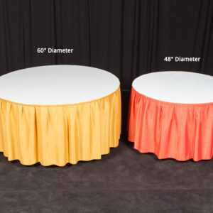 Skirted Table - Round